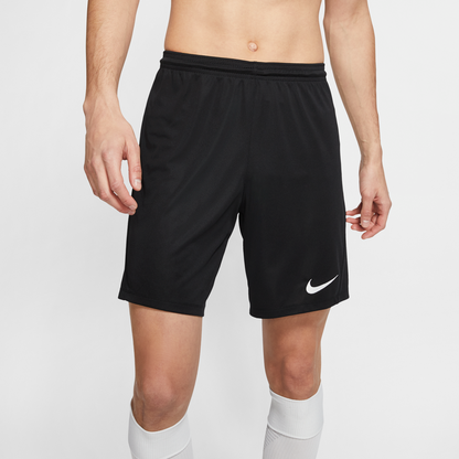 NIKE PARK 3 SHORTS BLACK-MENS