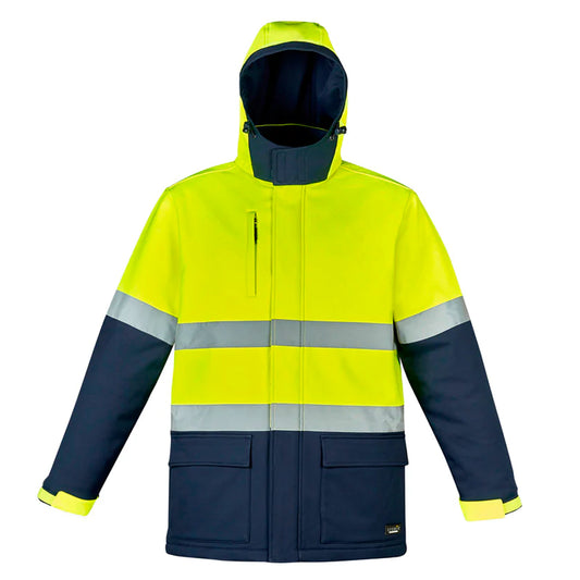 SYZMIK HI VIS ANTARCTIC SOFTSHELL TAPED JACKET UNISEX