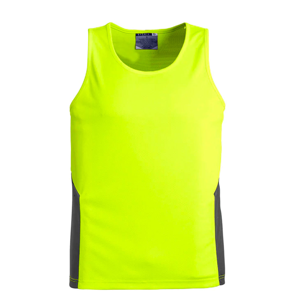 SYZMIK HI VIS SQUAD SINGLET UNISEX