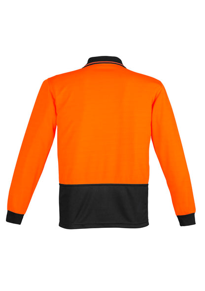 SYZMIK HI VIS BASIC SPLICED L/S POLO UNISEX