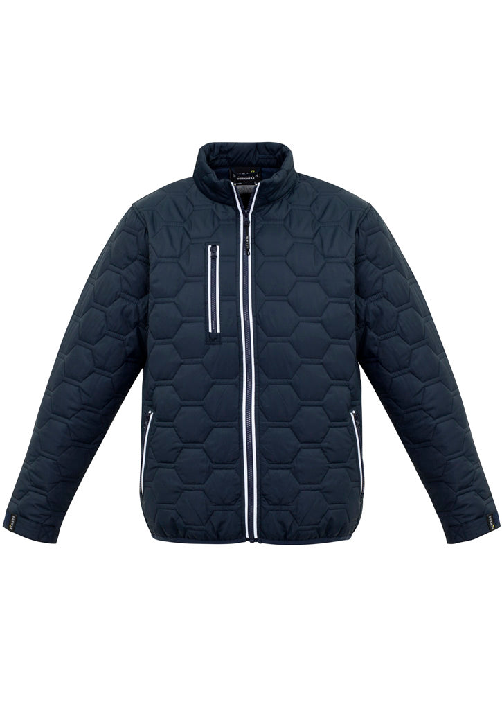 SYZMIK HEXAGONAL PUFFER JACKET UNISEX