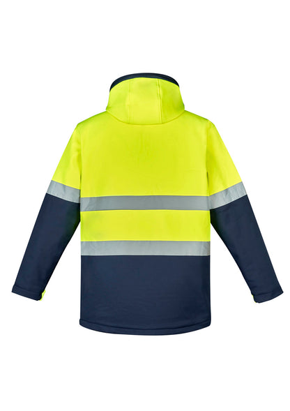 SYZMIK HI VIS ANTARCTIC SOFTSHELL TAPED JACKET UNISEX