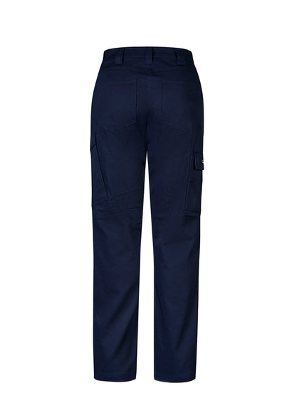 SYZMIK ESSENTIAL BASIC STRETCH CARGO PANT WOMENS