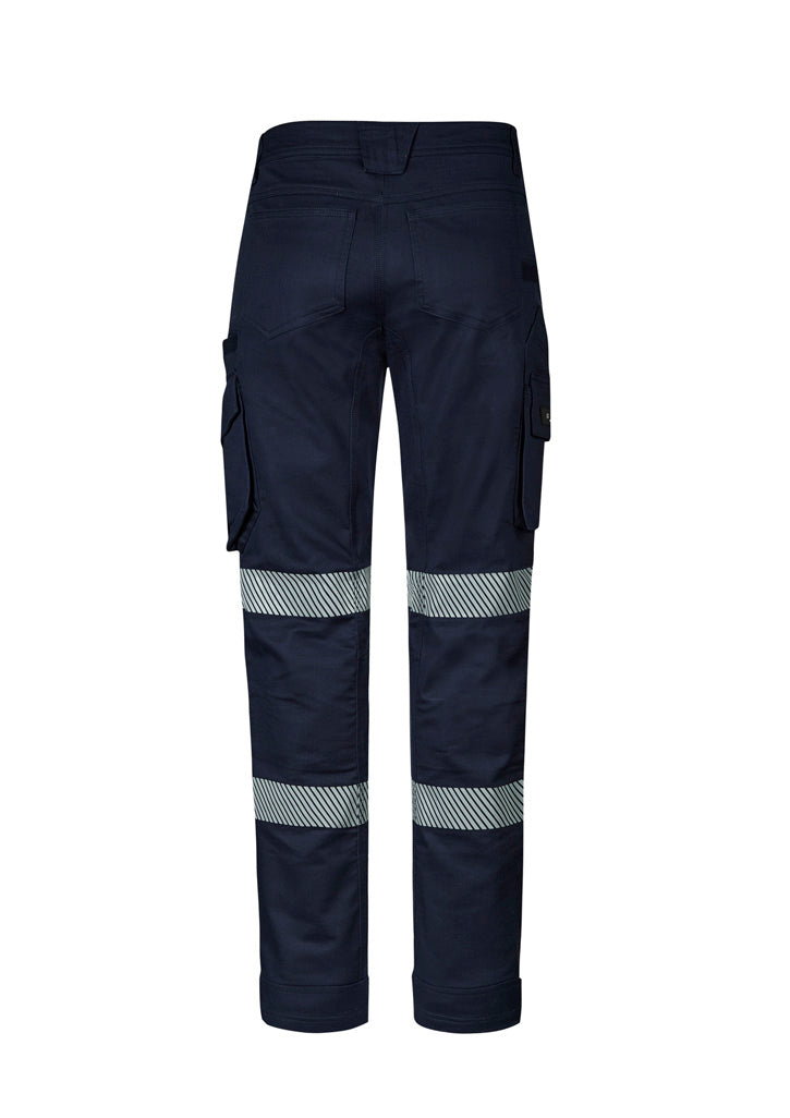 SYZMIK RUGGED COOLING STRETCH SEGMENTED TAPED PANT NAVY-MENS