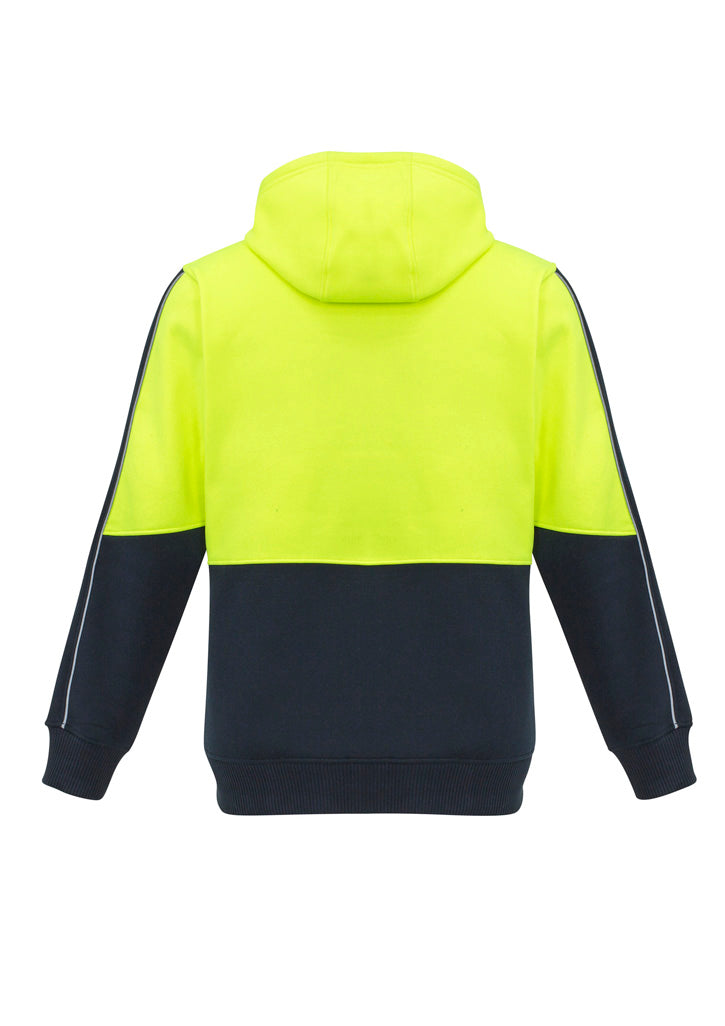 SYZMIK HI VIS FULL ZIP HOODIE UNISEX