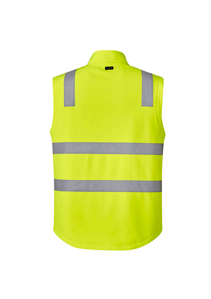 SYZMIK HI VIS SOFTSHELL VEST UNISEX