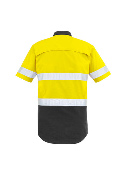 SYZMIK HI VIS RUGGED COOLING TAPED SPLICED SHIRT MENS