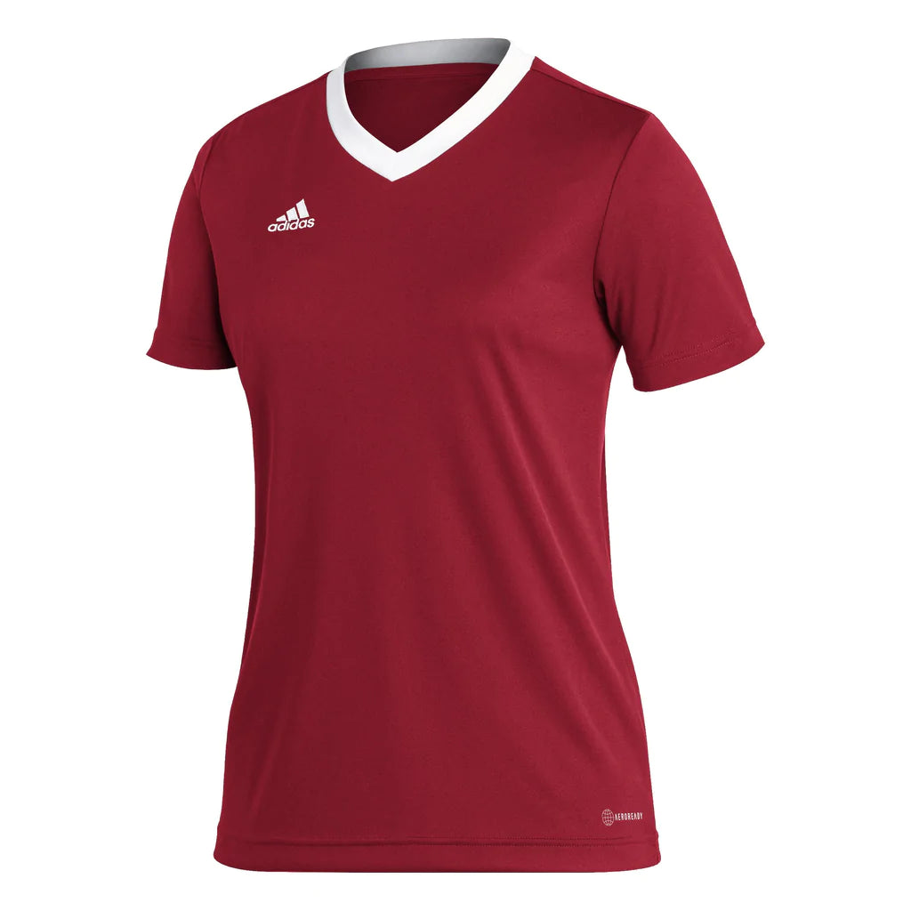 ADIDAS  ENTRADA 22 JERSEY RED-WOMENS