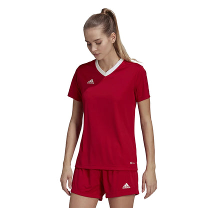 ADIDAS  ENTRADA 22 JERSEY RED-WOMENS