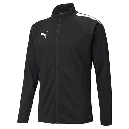 PUMA TEAM LIGA TRAINING JACKET FULL ZIP BLACK-MENS