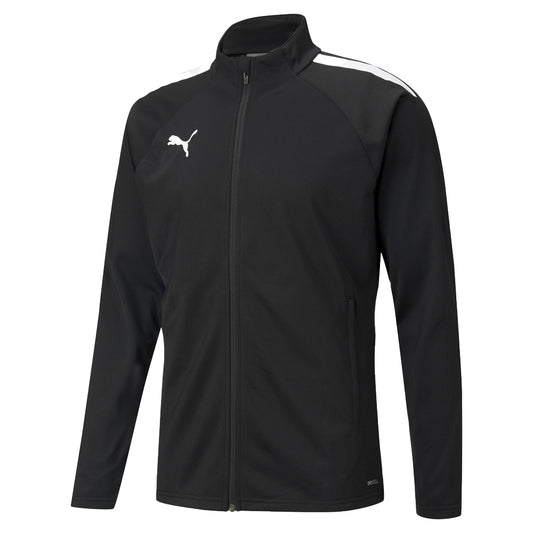 PUMA TEAM LIGA TRAINING JACKET FULL ZIP BLACK-YOUTH