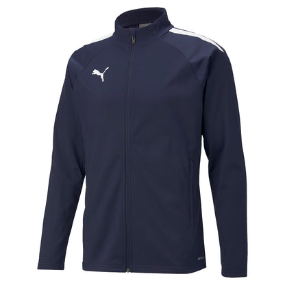 PUMA TEAM LIGA TRAINING JACKET FULL ZIP NAVY-MENS