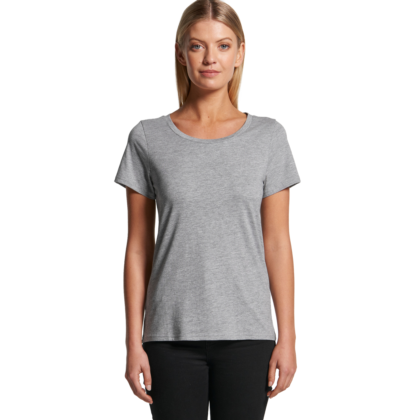 AS COLOUR SHALLOW SCOOP TEE WOMENS