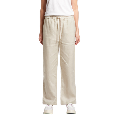 AS COLOUR LINEN PANTS WOMENS