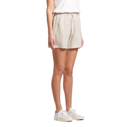 AS COLOUR LINEN SHORTS WOMENS