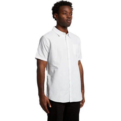 AS COLOUR OXFORD SS SHIRT MENS