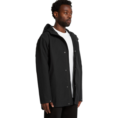 AS COLOUR TECH JACKET BLACK-MENS