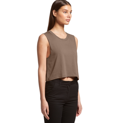 AS COLOUR CROP TANK WOMENS