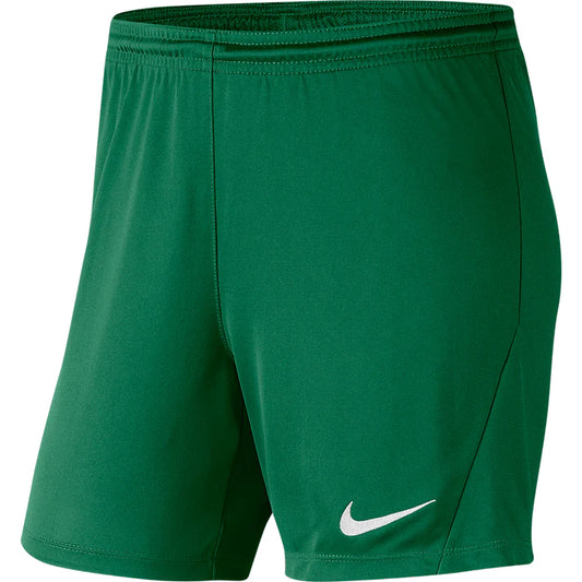 NIKE PARK 3 SHORTS PINE GREEN-WOMENS