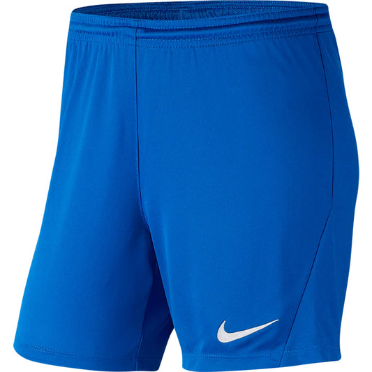 NIKE PARK 3 SHORTS ROYAL BLUE-WOMENS