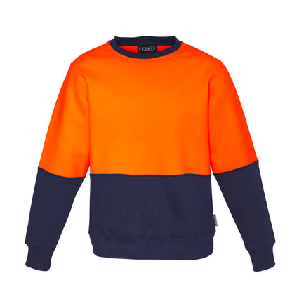 SYZMIK HI VIS CREW SWEATSHIRT UNISEX