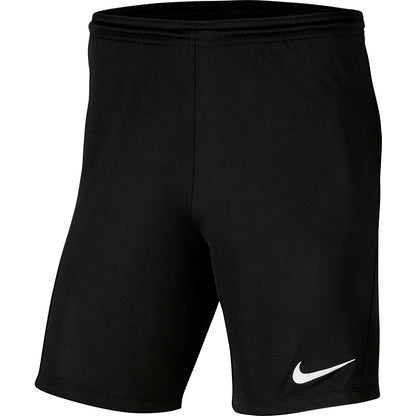 NIKE PARK 3 SHORTS BLACK-YOUTH