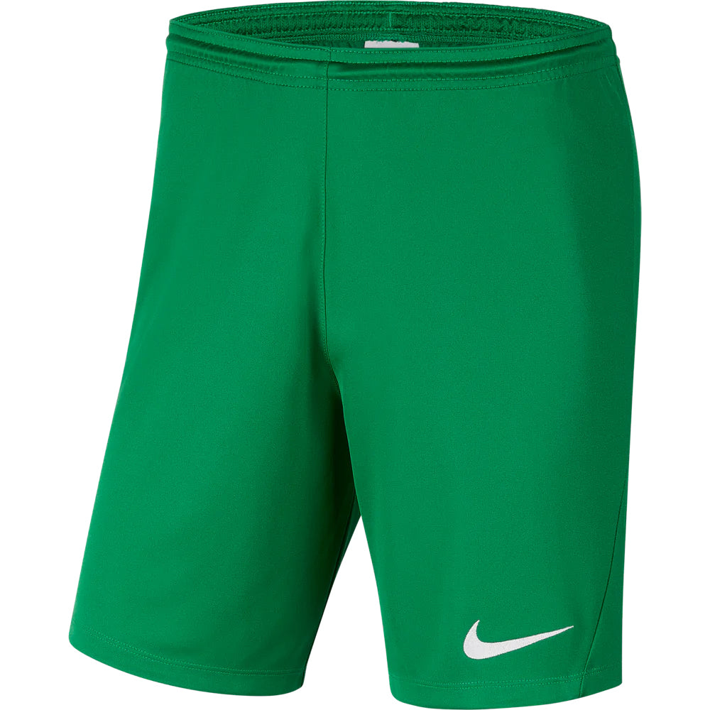 NIKE PARK 3 SHORTS PINE GREEN-MENS