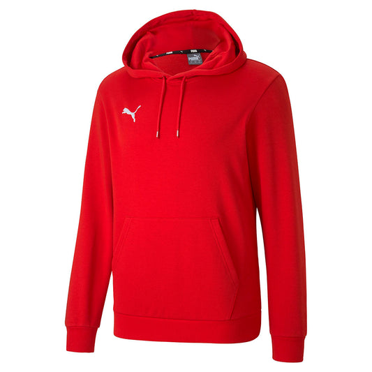 PUMA TEAM GOAL CASUAL HOODY RED-ADULTS