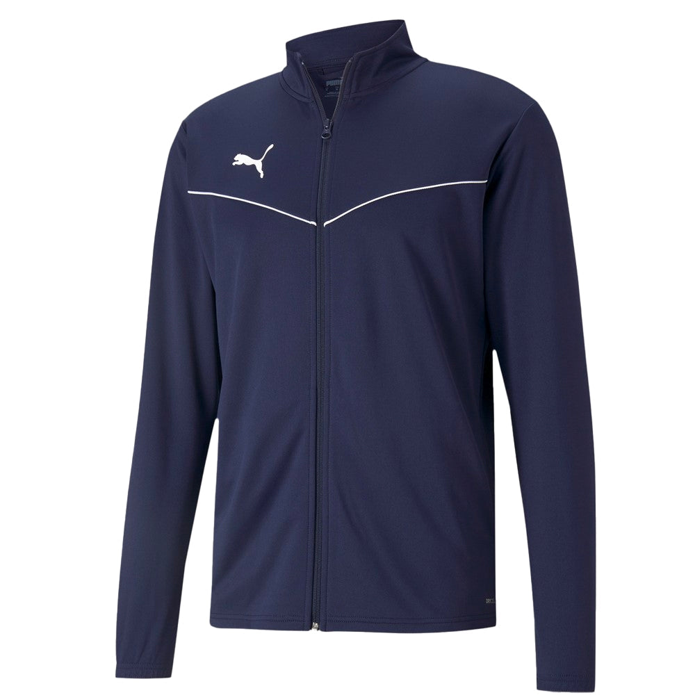 PUMA TEAM RISE FULL ZIP JACKET NAVY-YOUTH