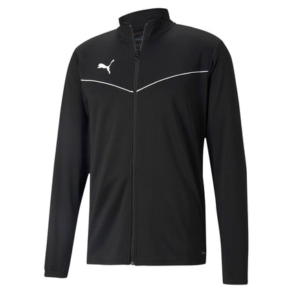 PUMA TEAM RISE FULL ZIP JACKET BLACK-ADULTS