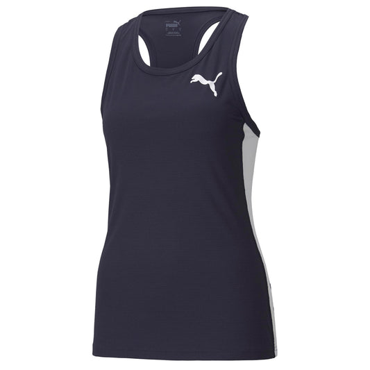 PUMA RUNNING SINGLET NAVY-WOMENS