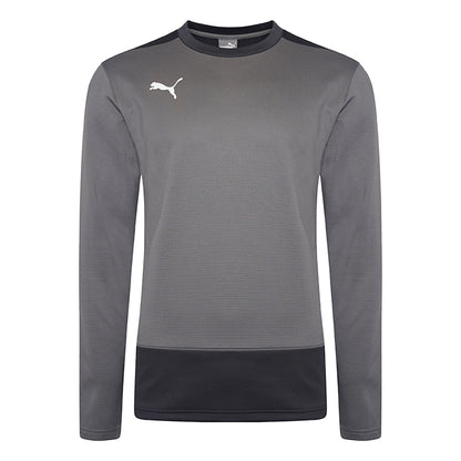 PUMA TEAM GOAL SWEAT GREY ASPHALT-ADULTS