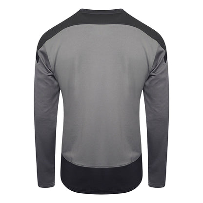 PUMA TEAM GOAL SWEAT GREY ASPHALT-ADULTS