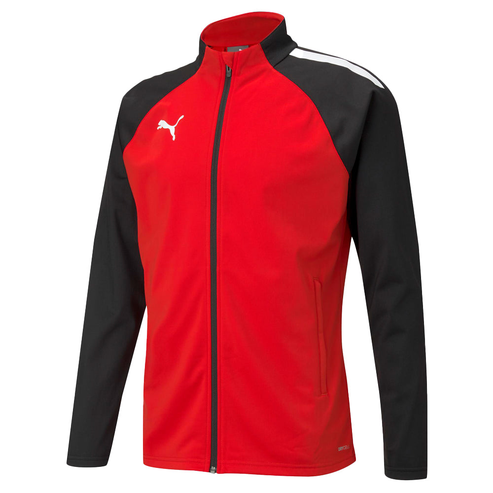 PUMA TEAM LIGA TRAINING JACKET FULL ZIP RED-MENS