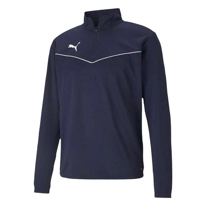 PUMA TEAM RISE 1/4 ZIP JACKET NAVY-ADULTS