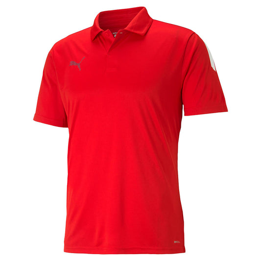 PUMA TEAM LIGA SIDELINE POLO RED