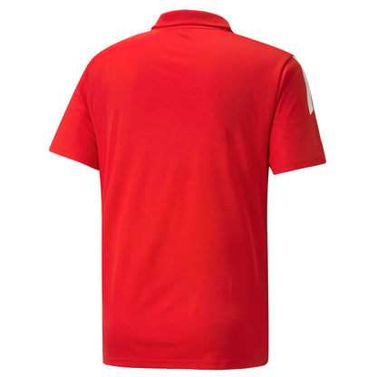 PUMA TEAM LIGA SIDELINE POLO RED