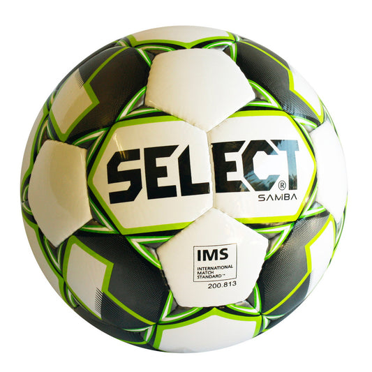 SELECT SOCCER BALL SAMBA WHITE-BLACK-GREEN