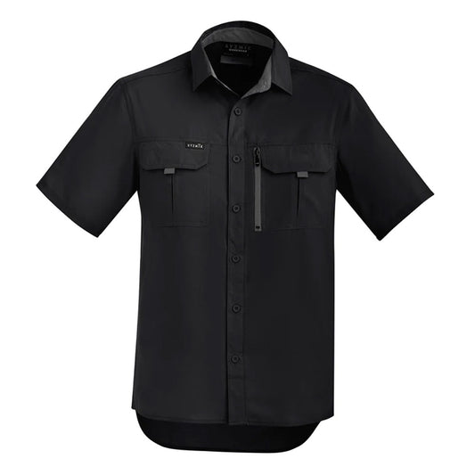 SYZMIK OUTDOOR SHIRT BLACK-MENS