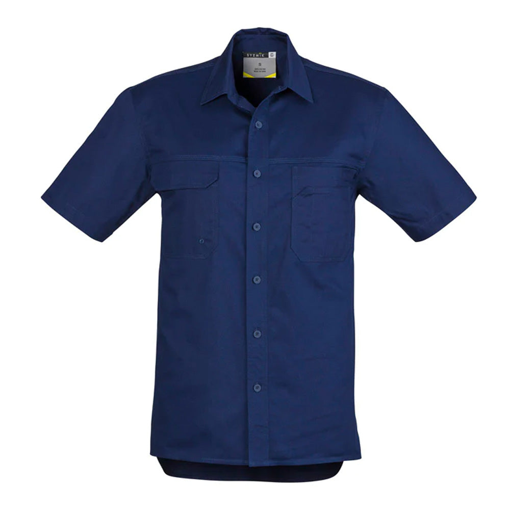 SYZMIK LIGHT WEIGHT TRADIE SHIRT MENS