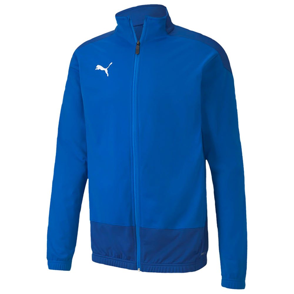 PUMA TEAM GOAL TRAINING JACKET FULL ZIP BLUE-YOUTH