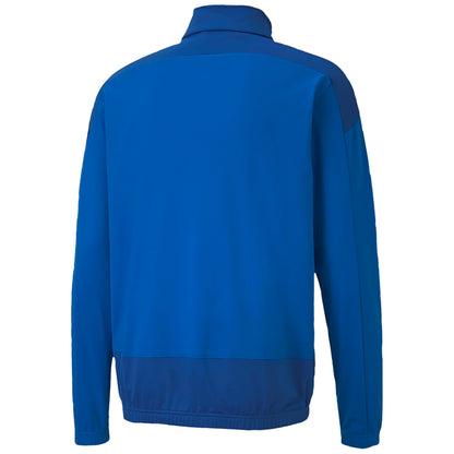 PUMA TEAM GOAL TRAINING JACKET FULL ZIP BLUE-YOUTH