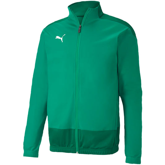 PUMA TEAM GOAL TRAINING JACKET FULL ZIP GREEN-ADULTS